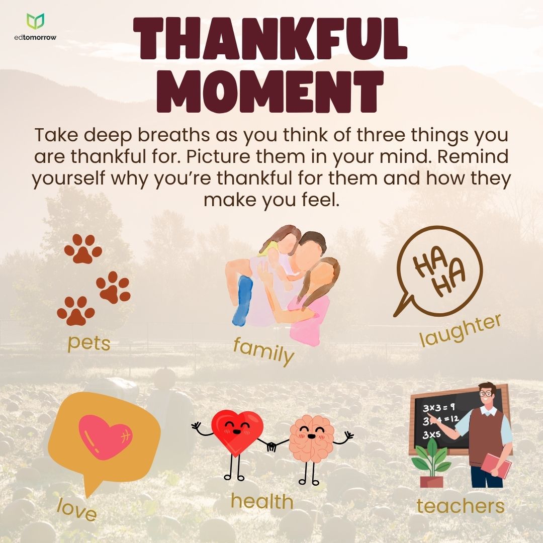 Thankful Moment - First Five Plus