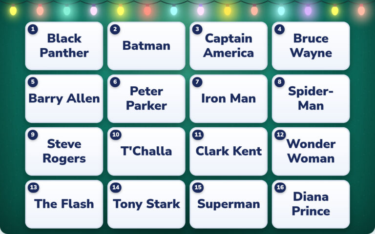 Superhero Secret Identity Match