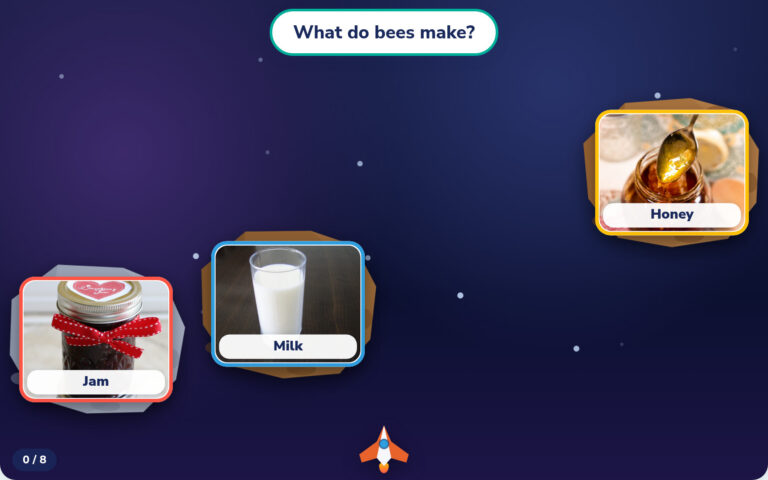 Trivia Asteroid Blast