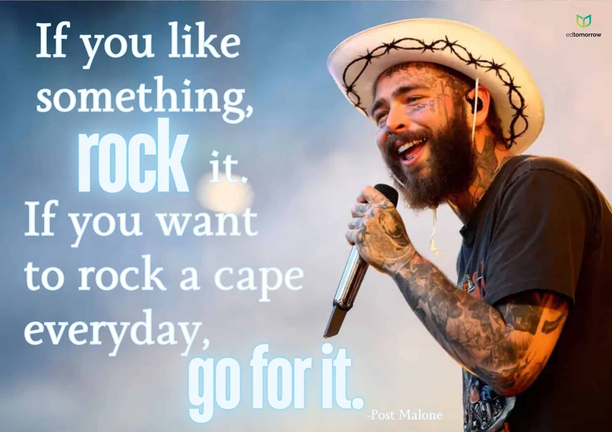 If You Like Something Be Yourself