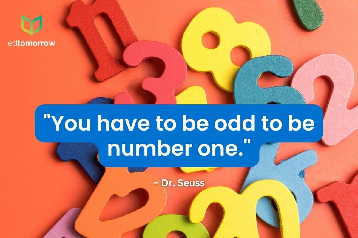 You Have To Be Odd To Be Number One