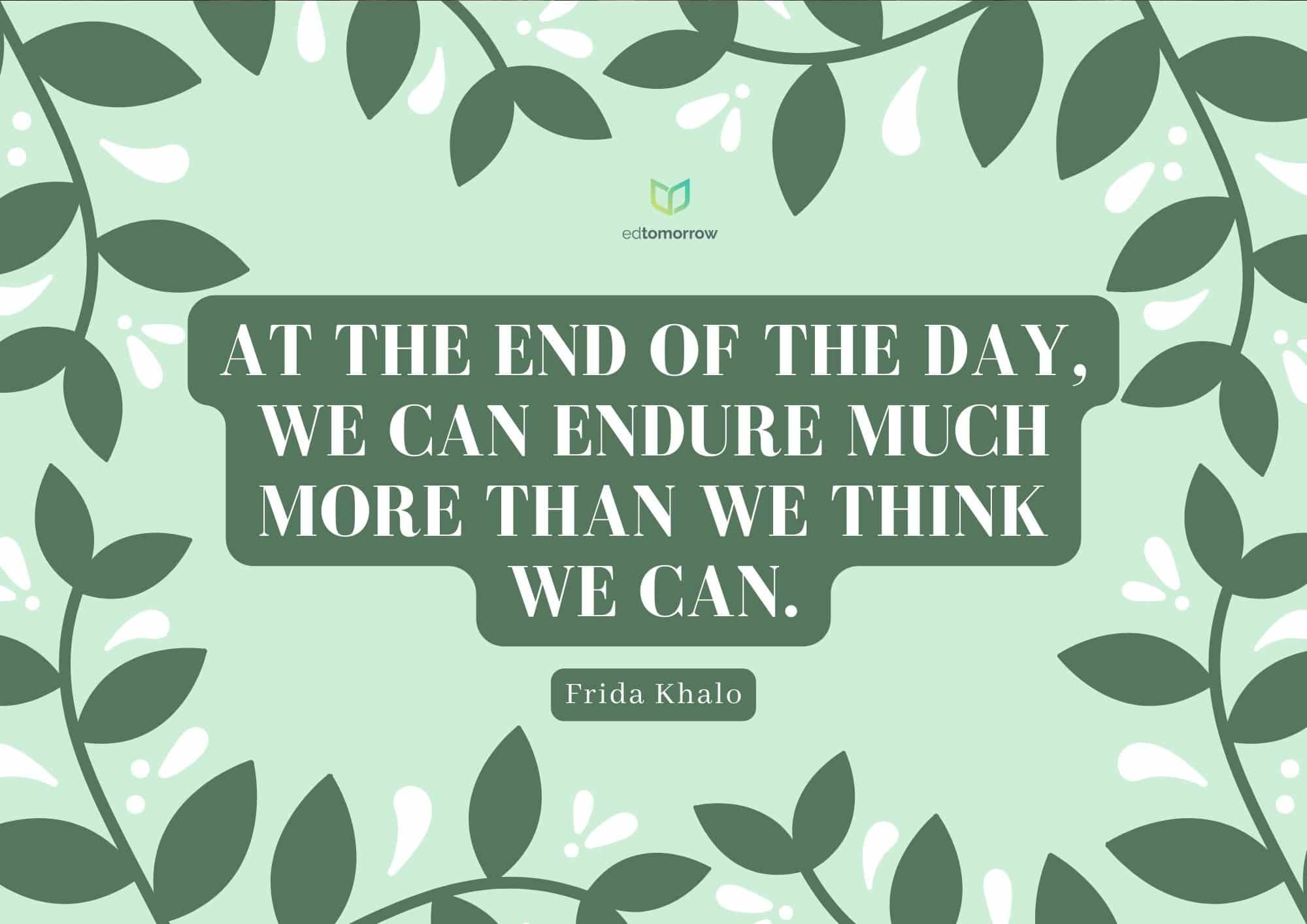 We Can Endure More Than We Think
