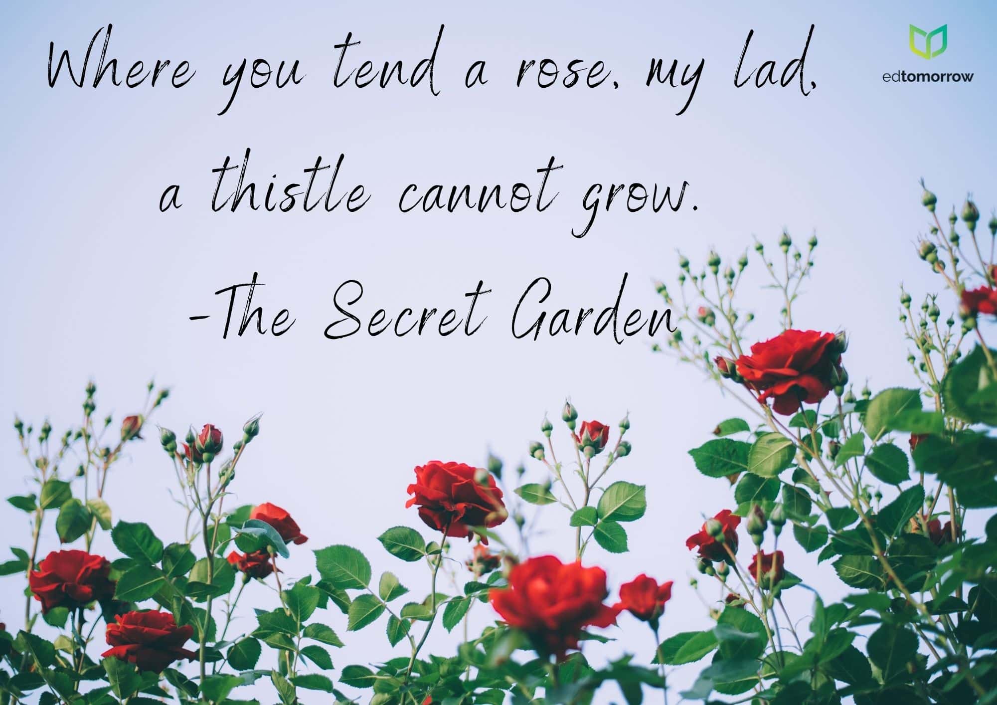 Tend To Rose Thistle Cannot Grow