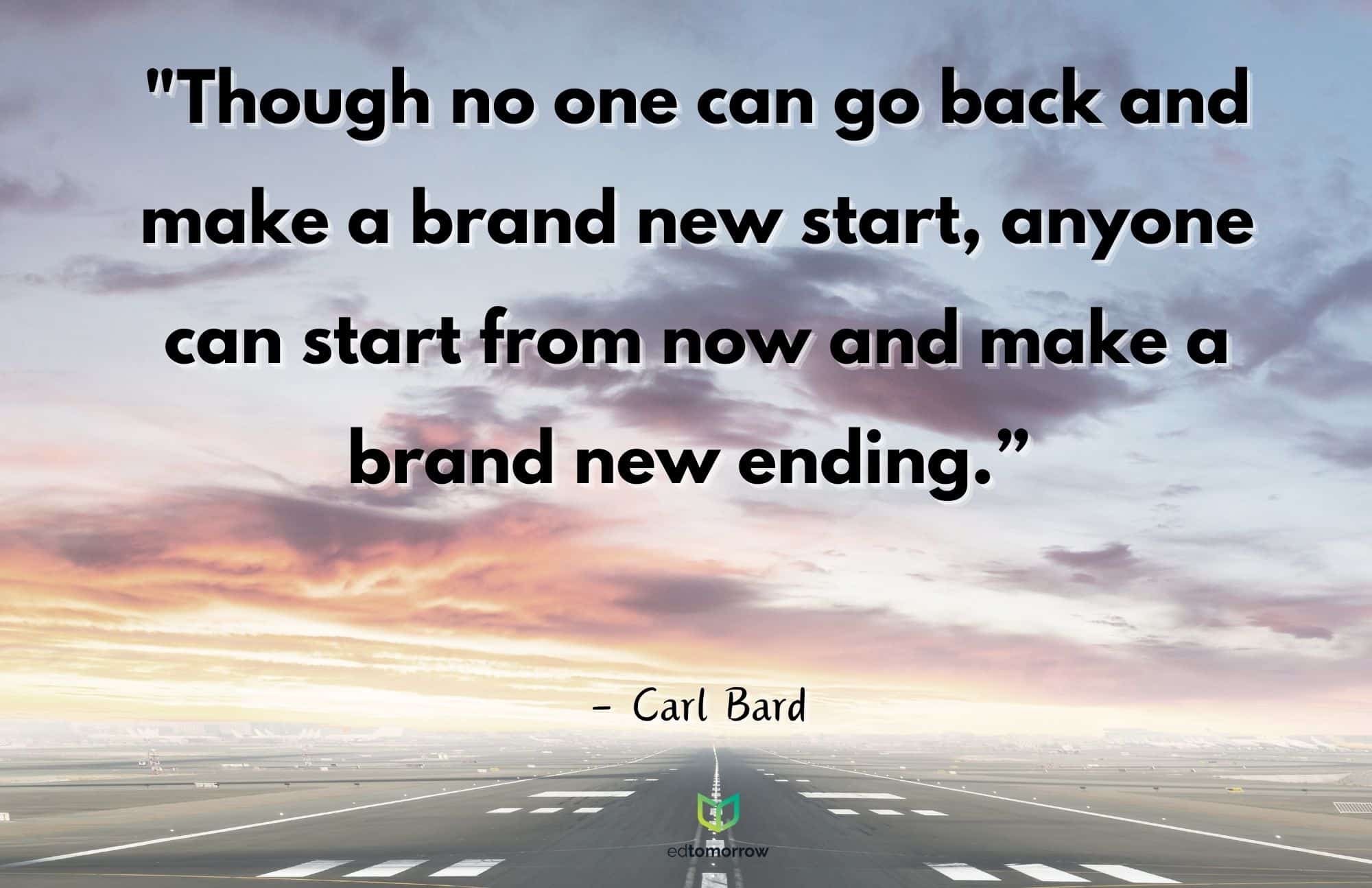 Start Now And Brand New Begininng