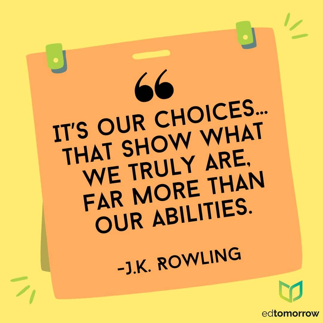 Our Choices Show What We Truly Are