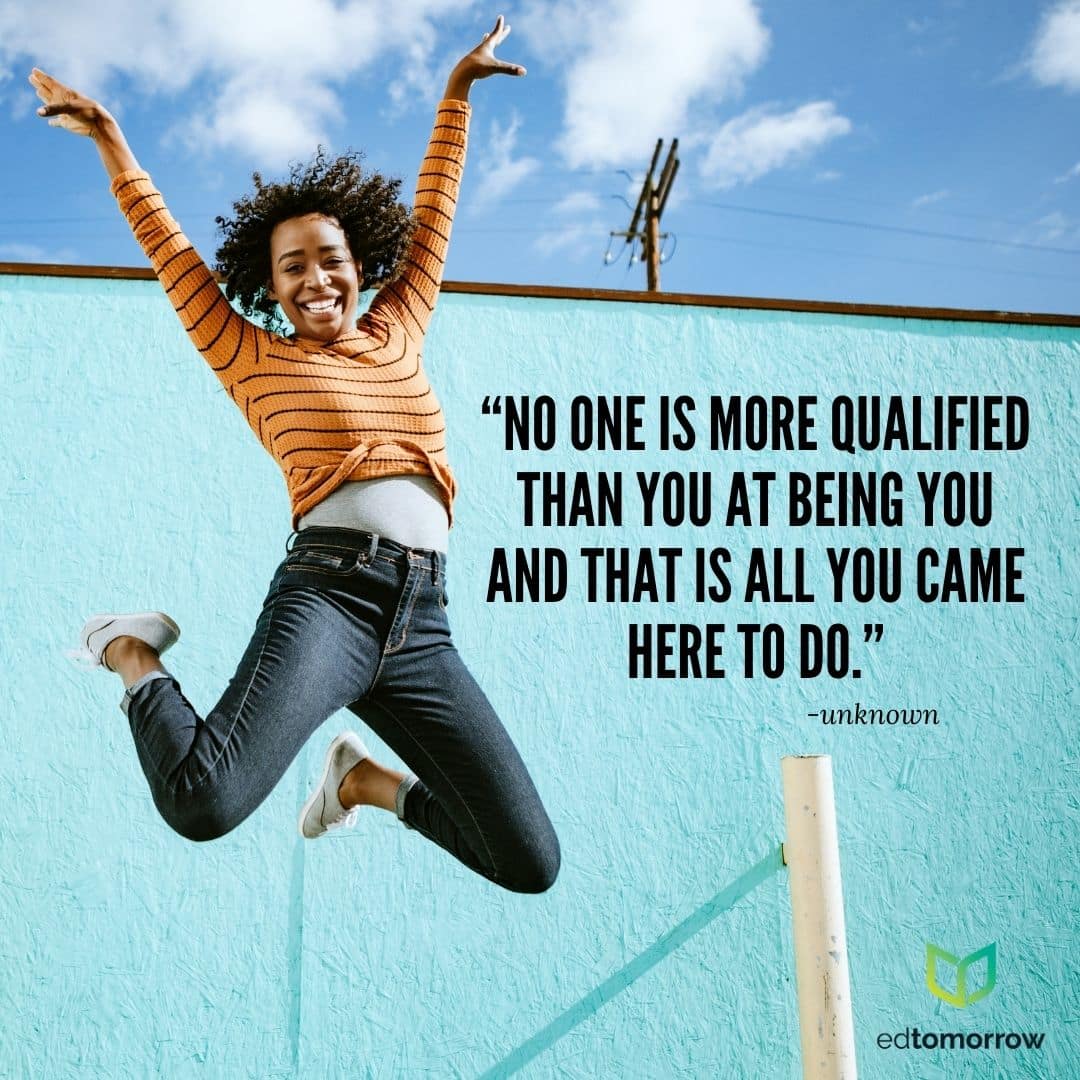 No One More Qualified Than You