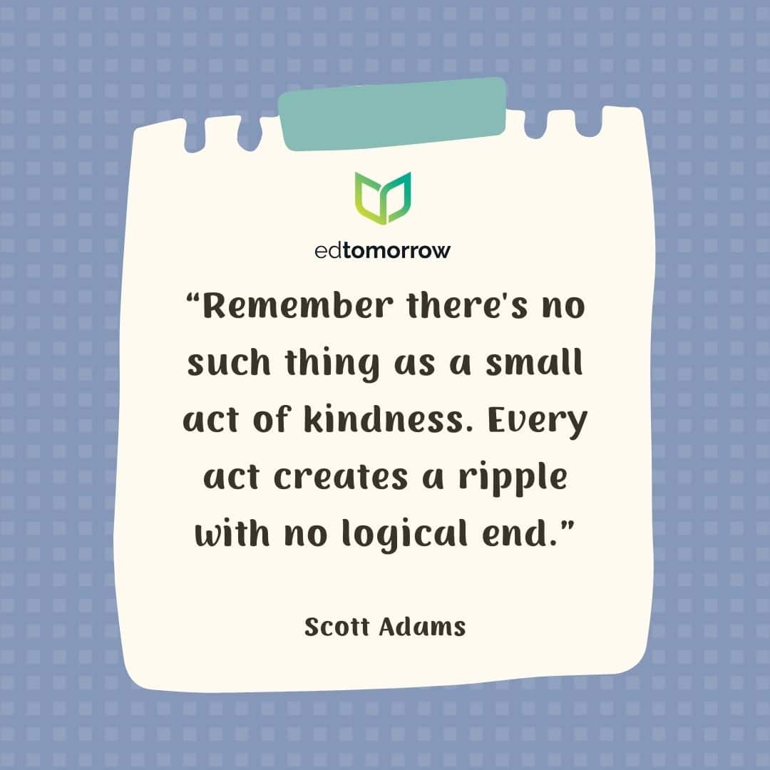 No Small Act of Kindness