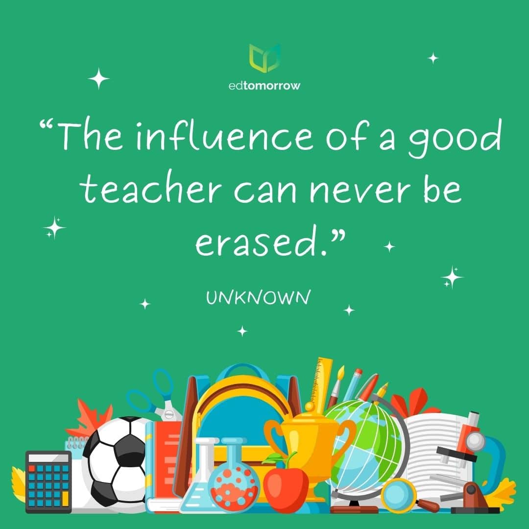 Influence Of A Good Teacher