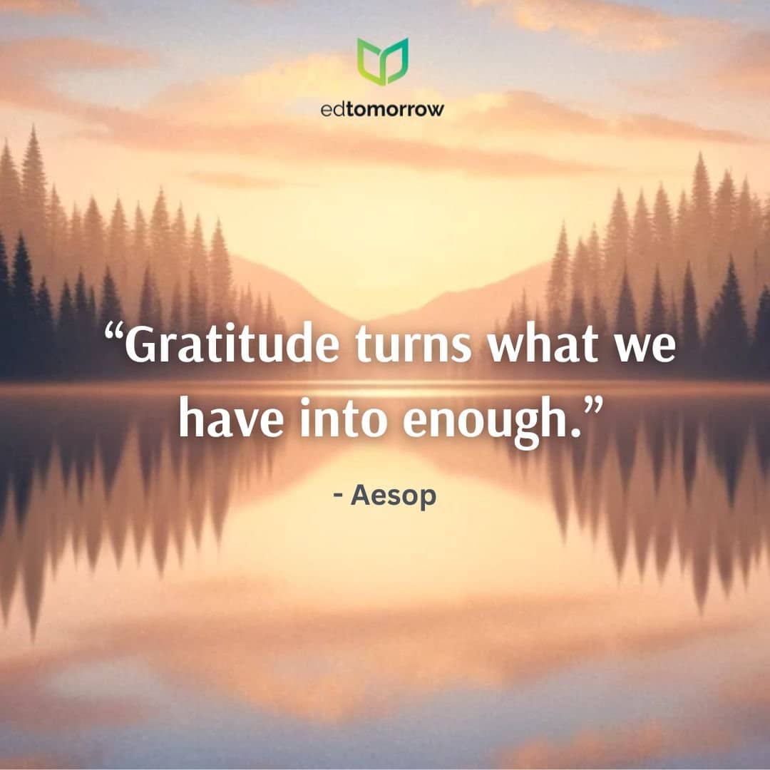 Gratitude Can Be Enough