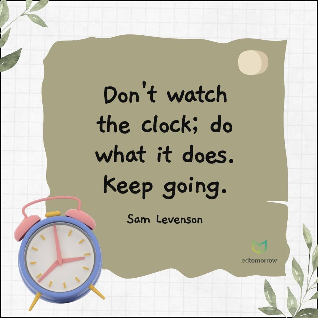 Dont Watch The Clock