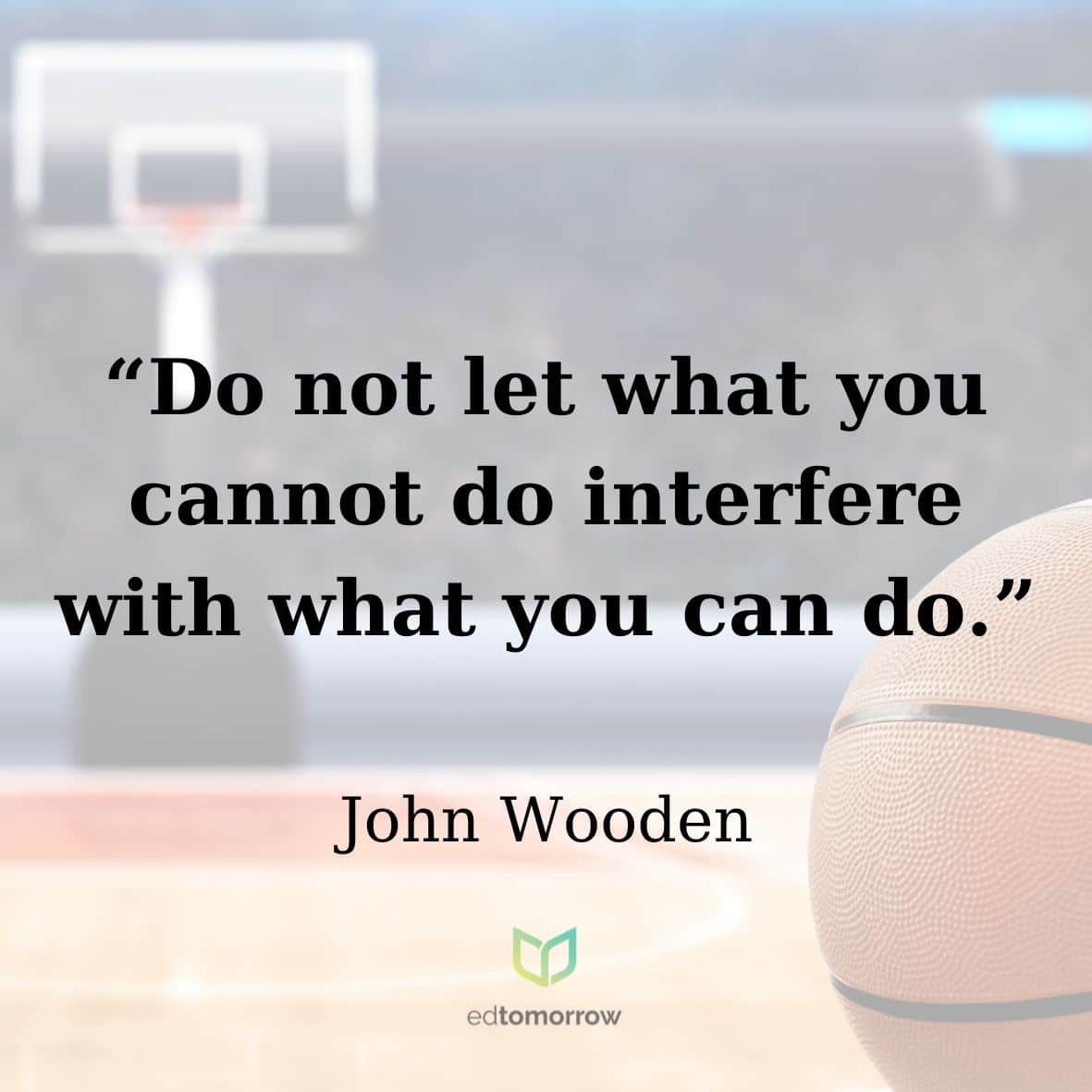 Dont Let What You Cannot Do