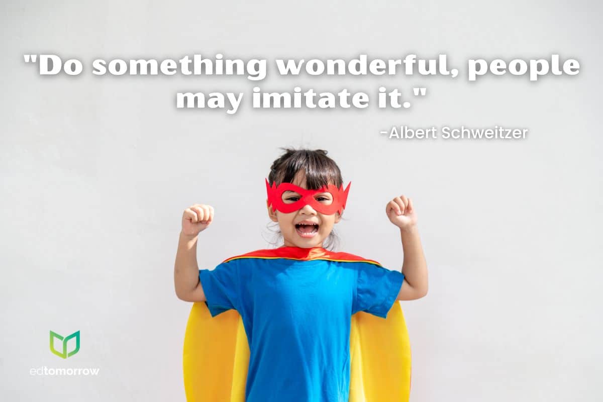 Do Something Wonderful Others May Imitate