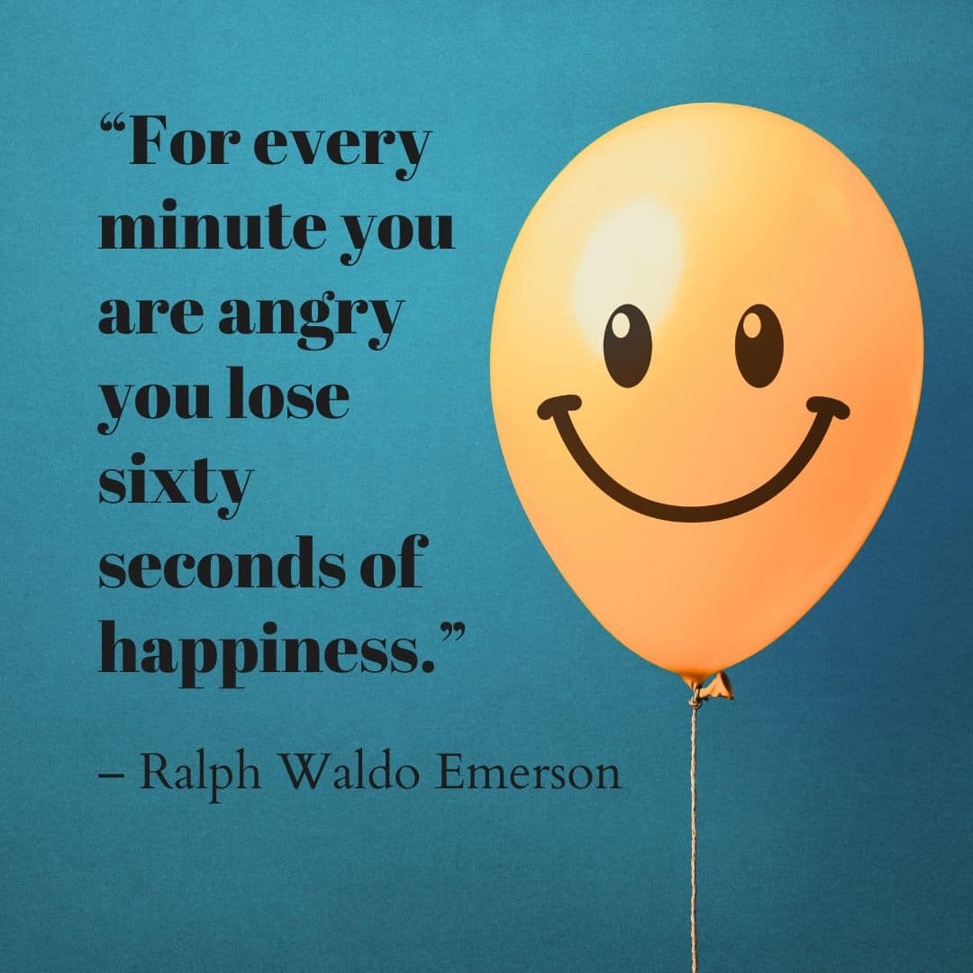 An Angry Minute 60 Seconds Happiness Lost