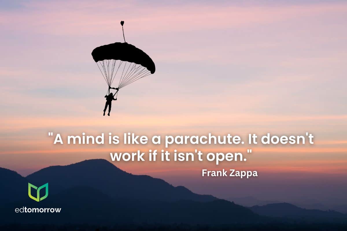 A Mind Is A Parachute