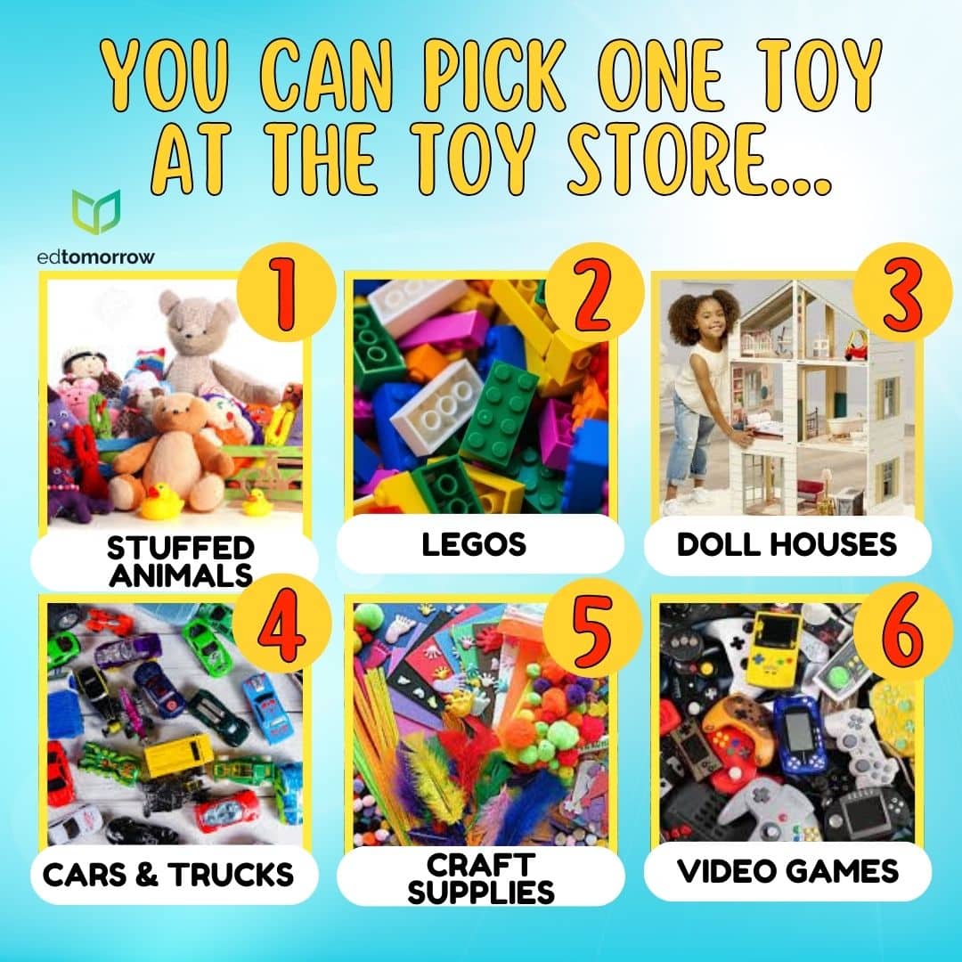 One Toy at the Toy Store