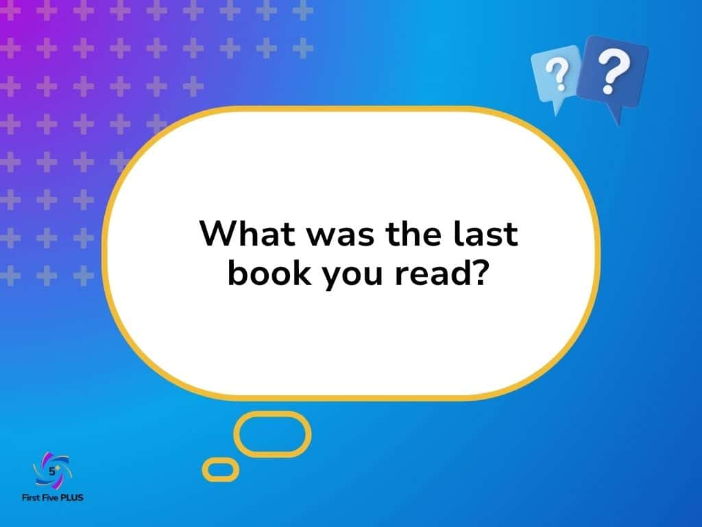 Last Book You Read