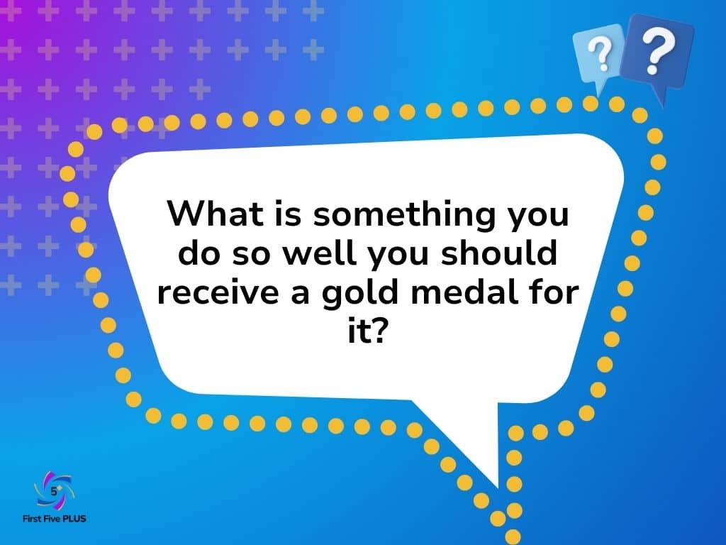 Gold Medal for What