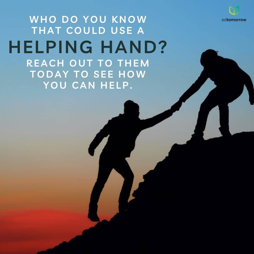 Reach out With a Helping Hand