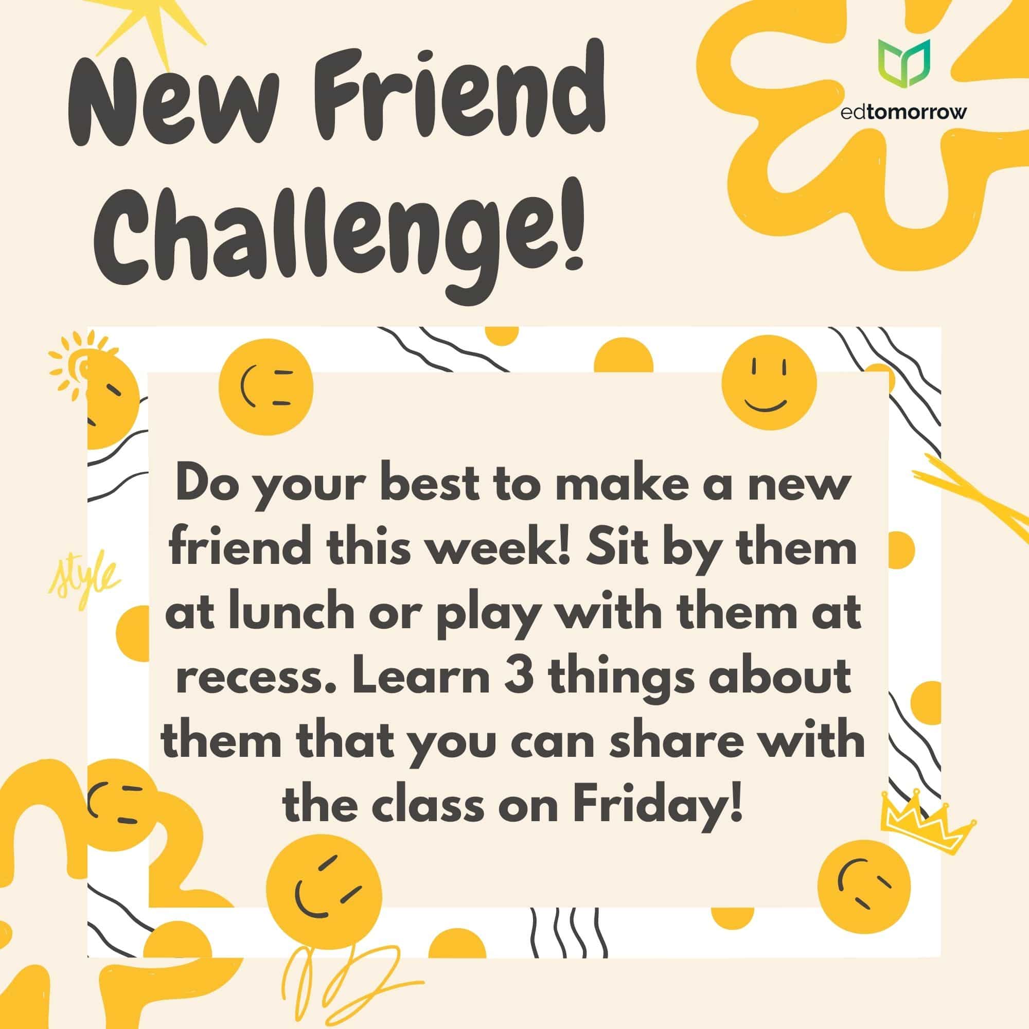 New Friend Challenge
