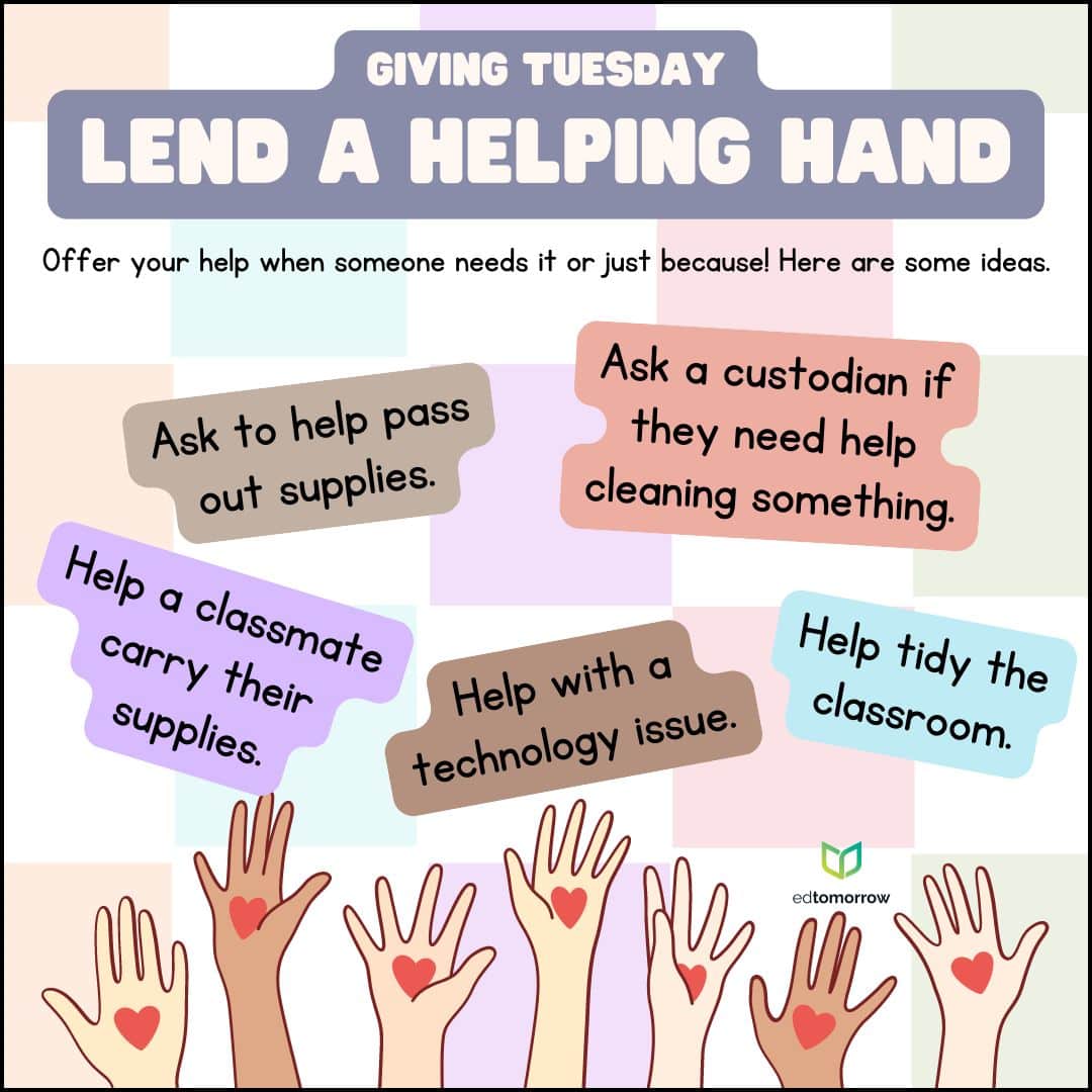 Lend a Helping Hand
