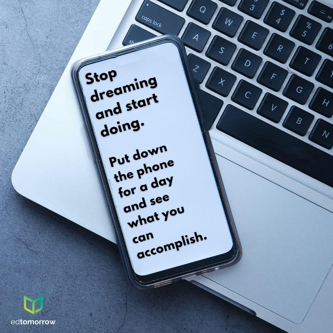 Less Screens, More Action