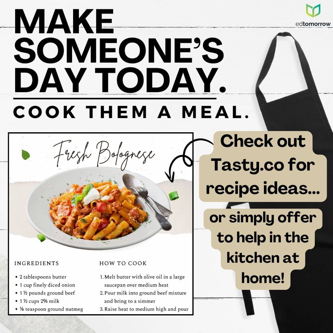 Cook Someone a Meal Today