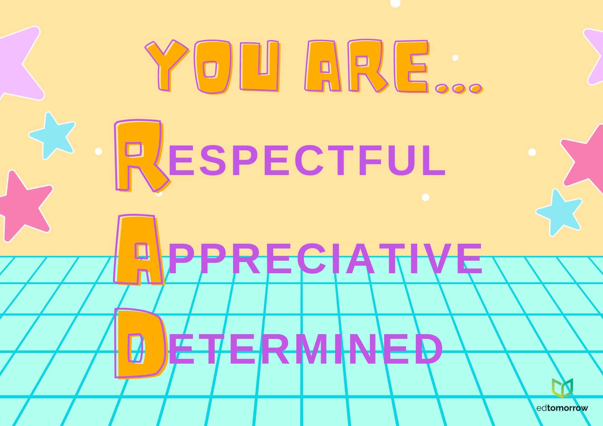 You Are RAD