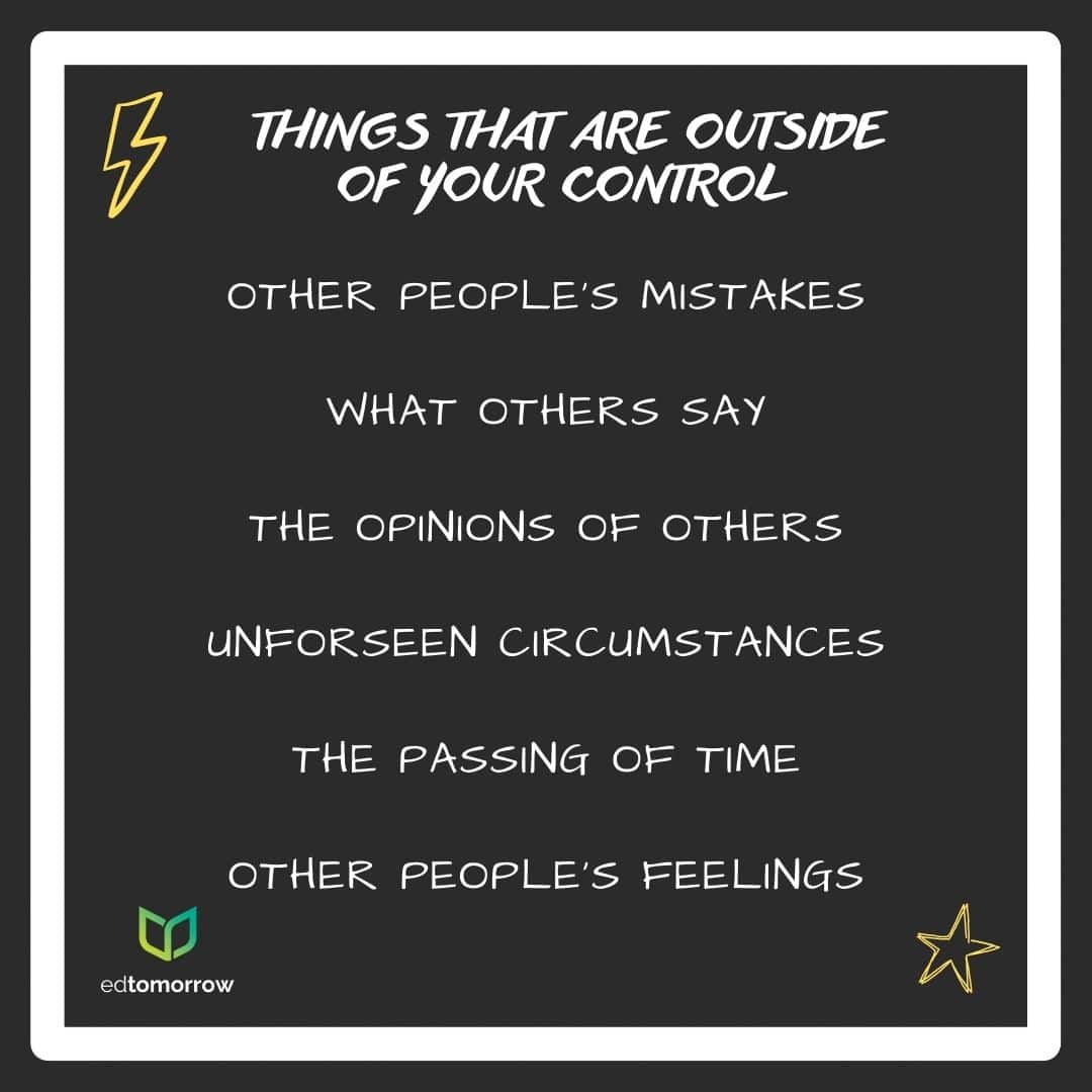 Things Outside Your Control