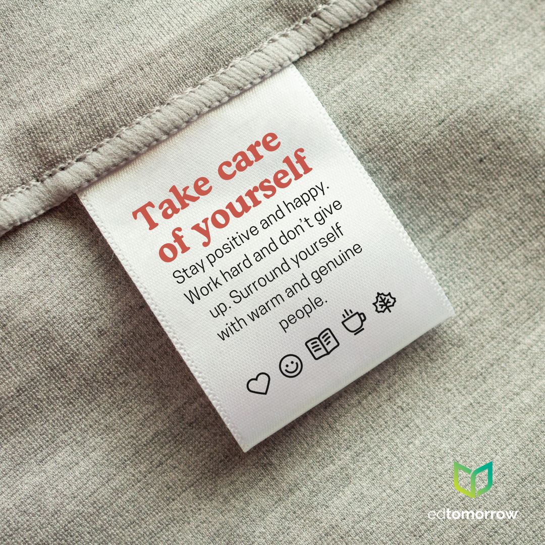 Take Care of Yourself Tag