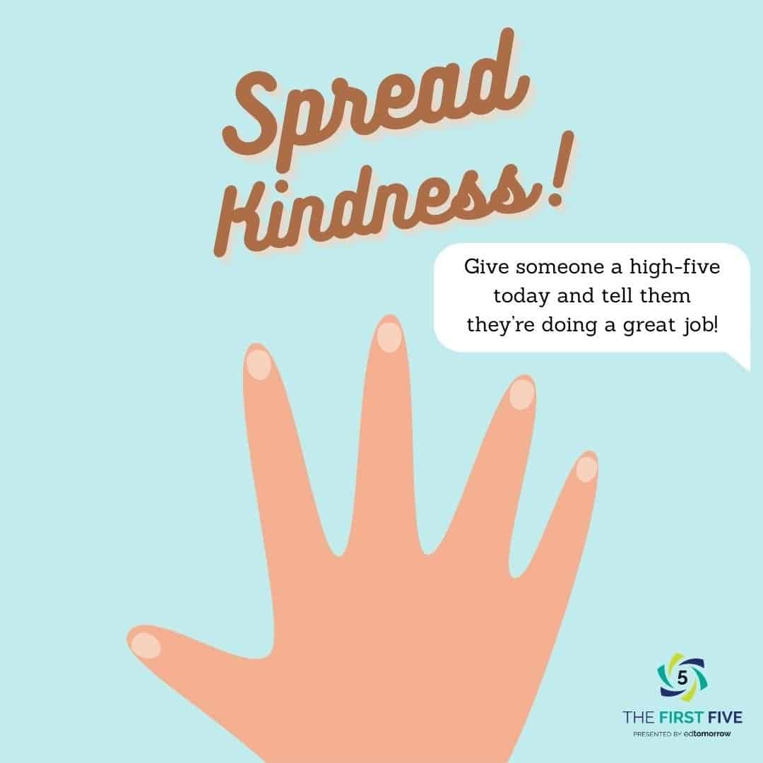Spread Kindness With High Fives