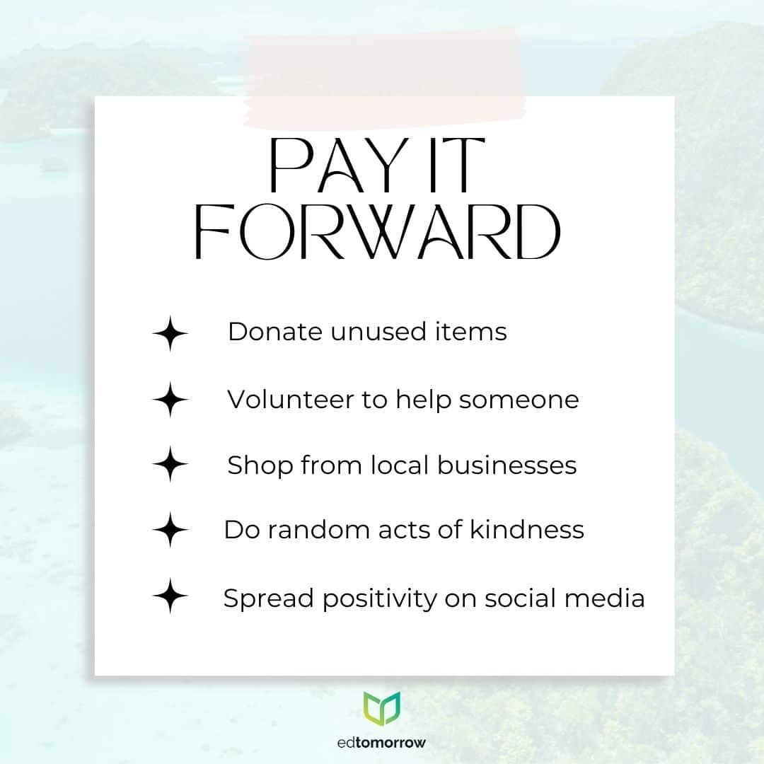 Pay It Forward With Kindness
