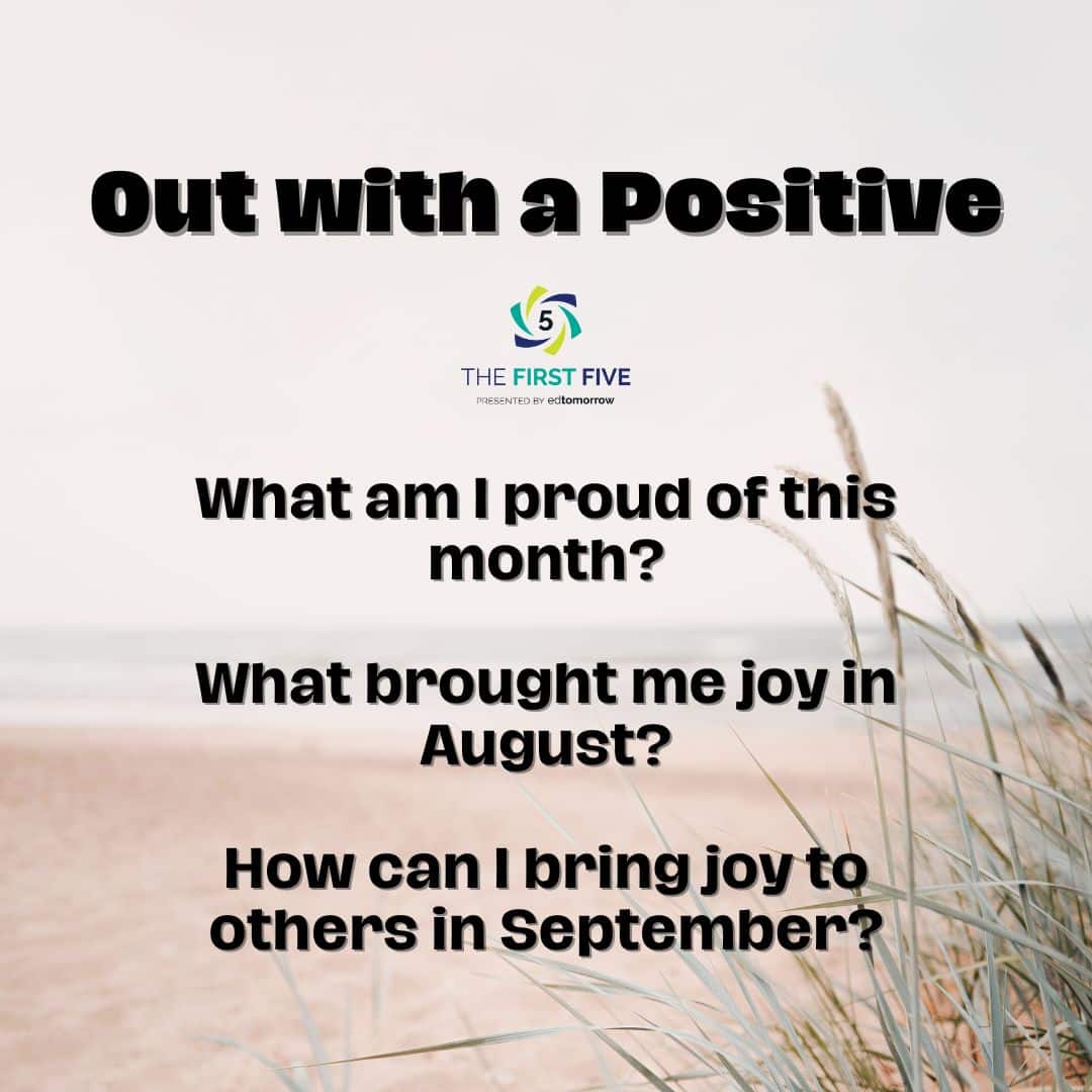 Out With a Positive Mindset
