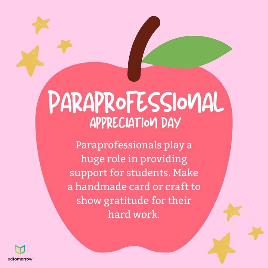 Paraprofessional Appreciation Day