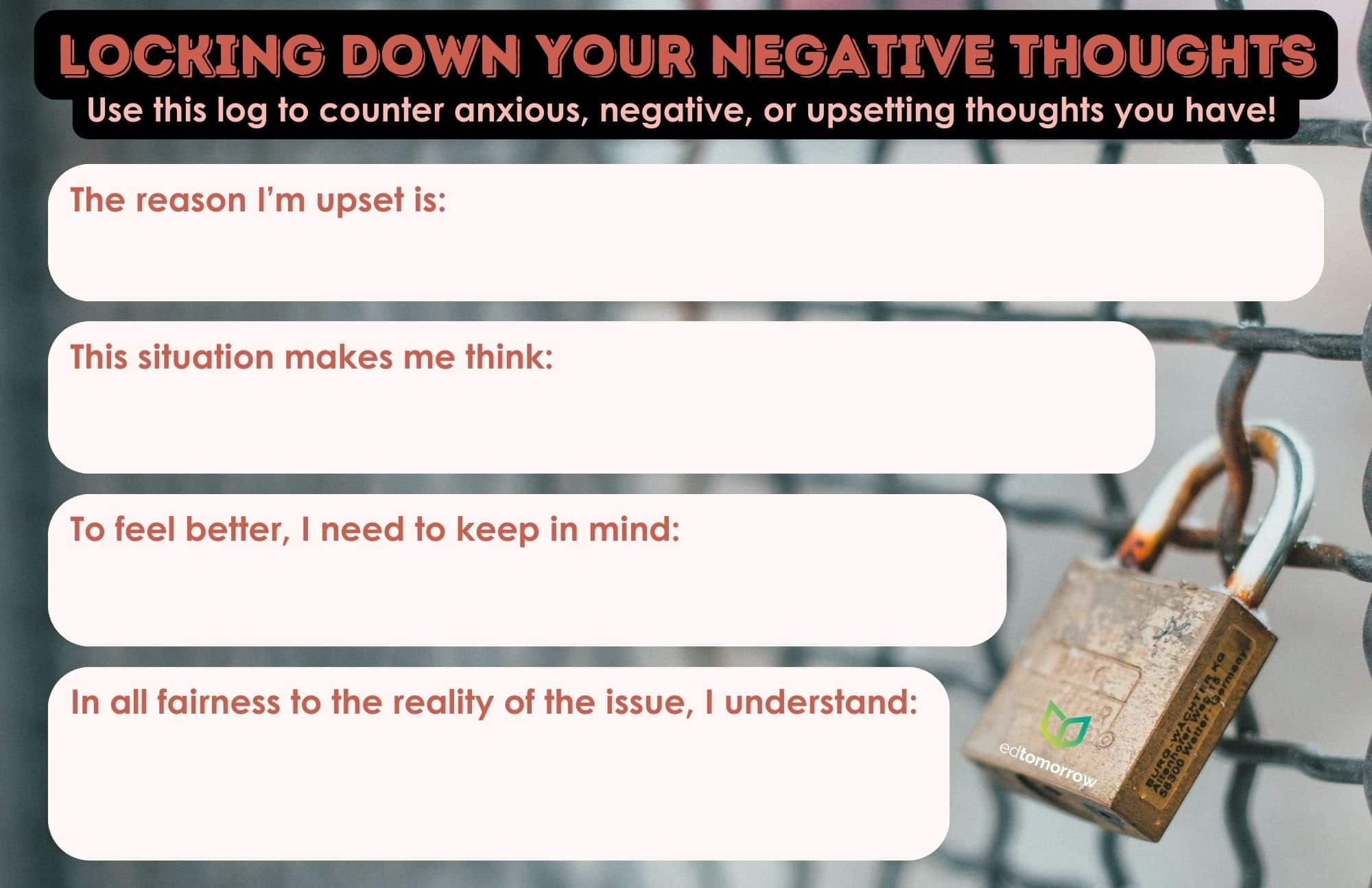 Locking Down Negativity
