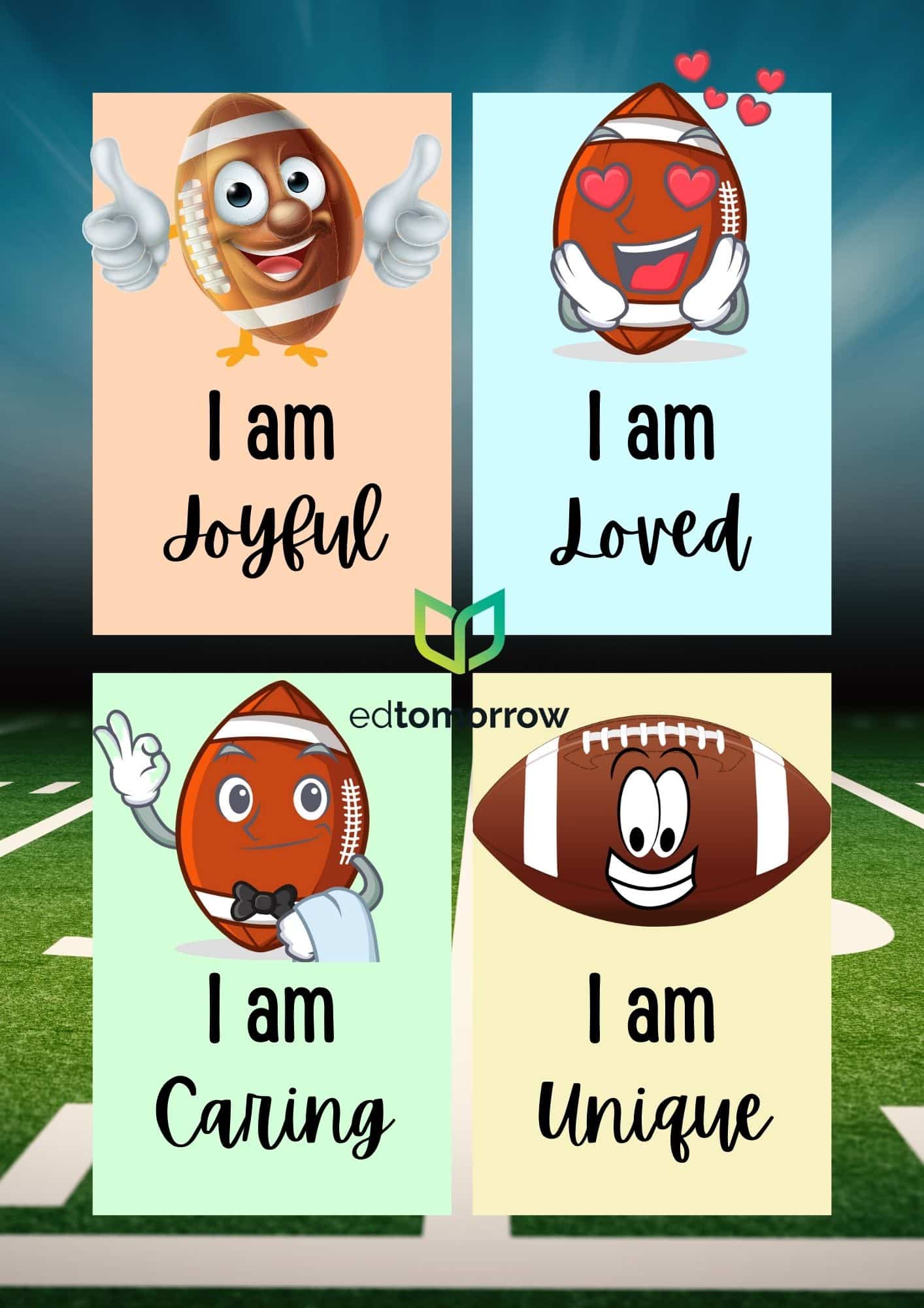 Joyful Footballs Unite