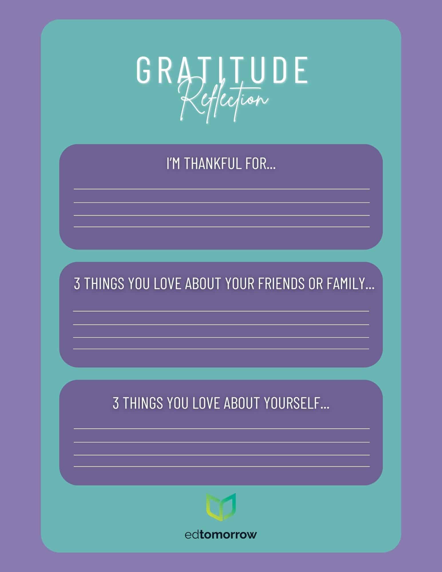 Gratitude Reflection Prompts