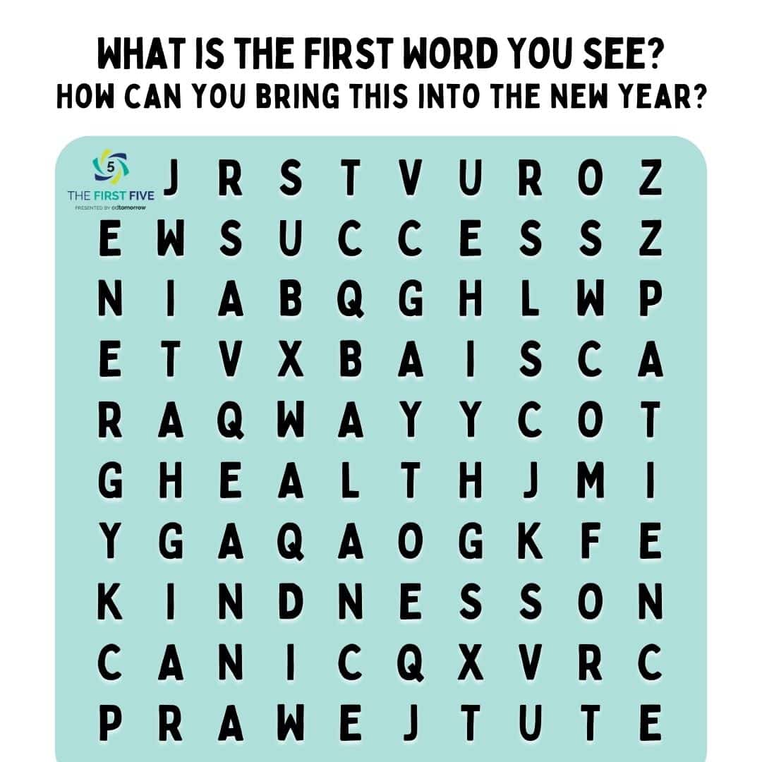 First New Year Word