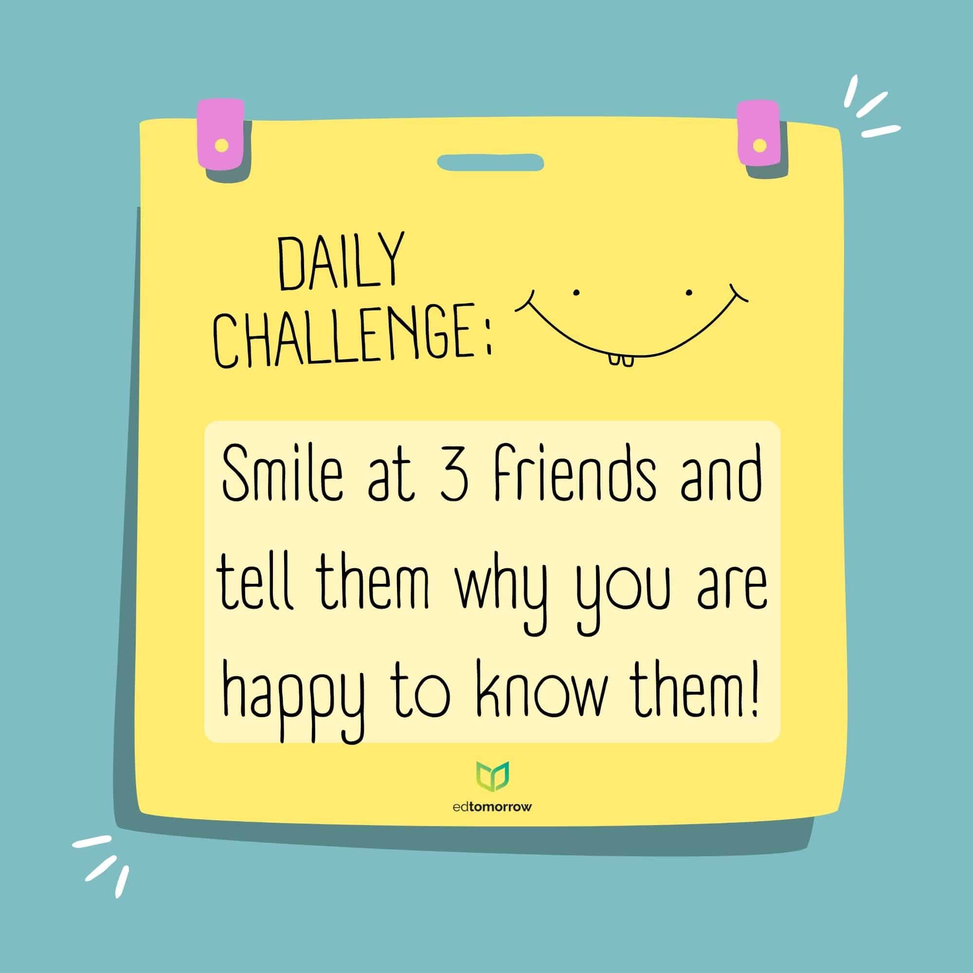 Daily Challenge to Spread Joy