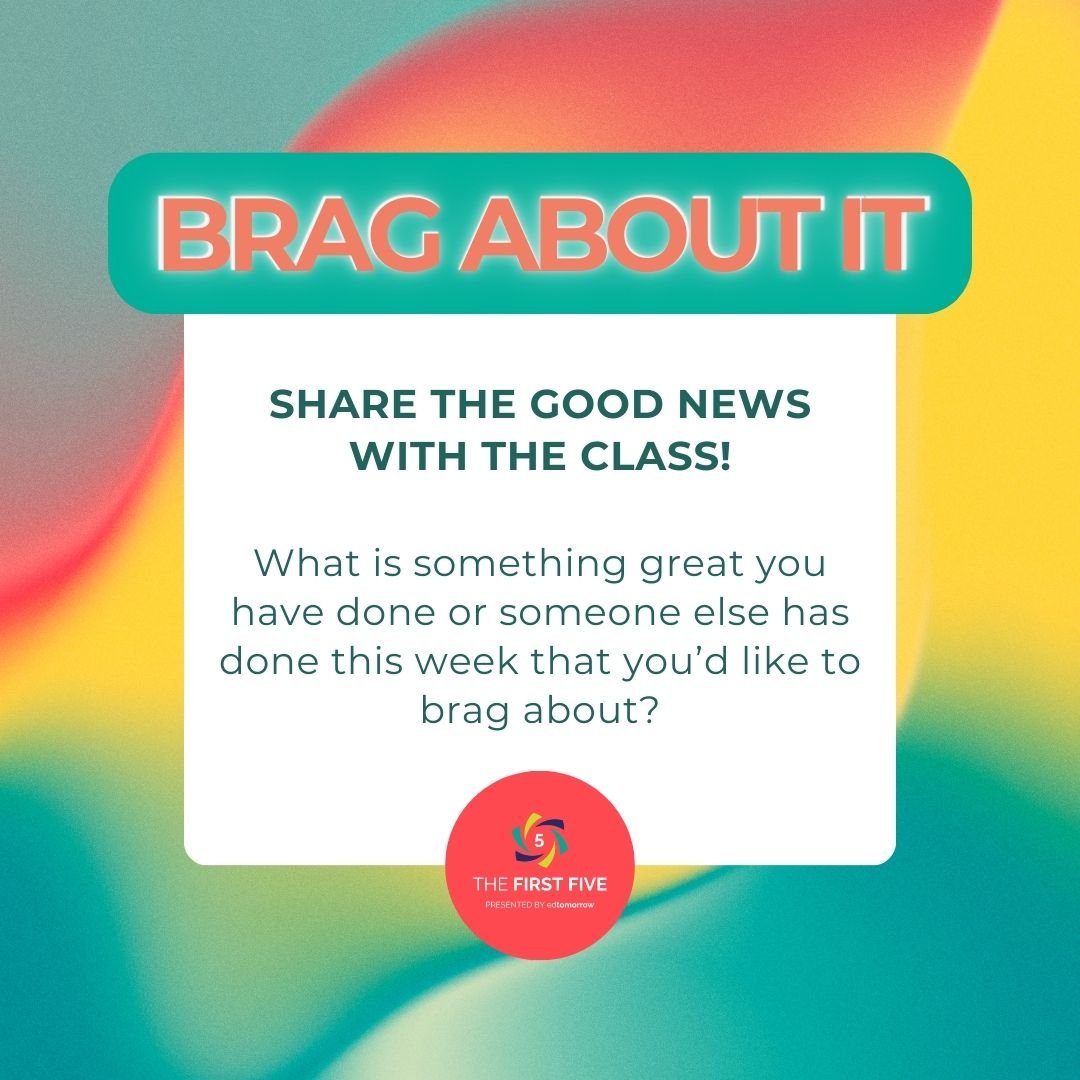 Brag About It in Class