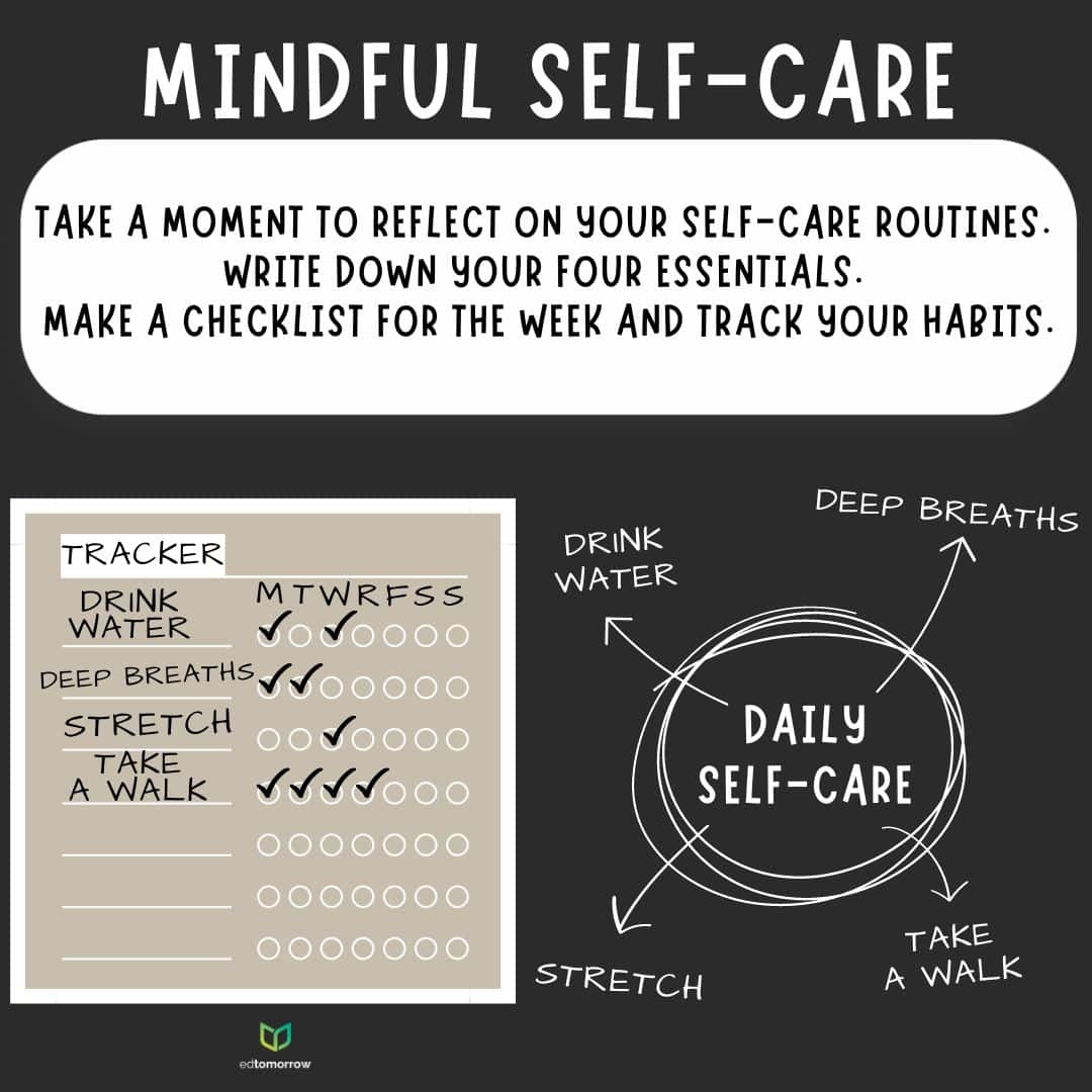 Self Care Tracker - First Five PLUS