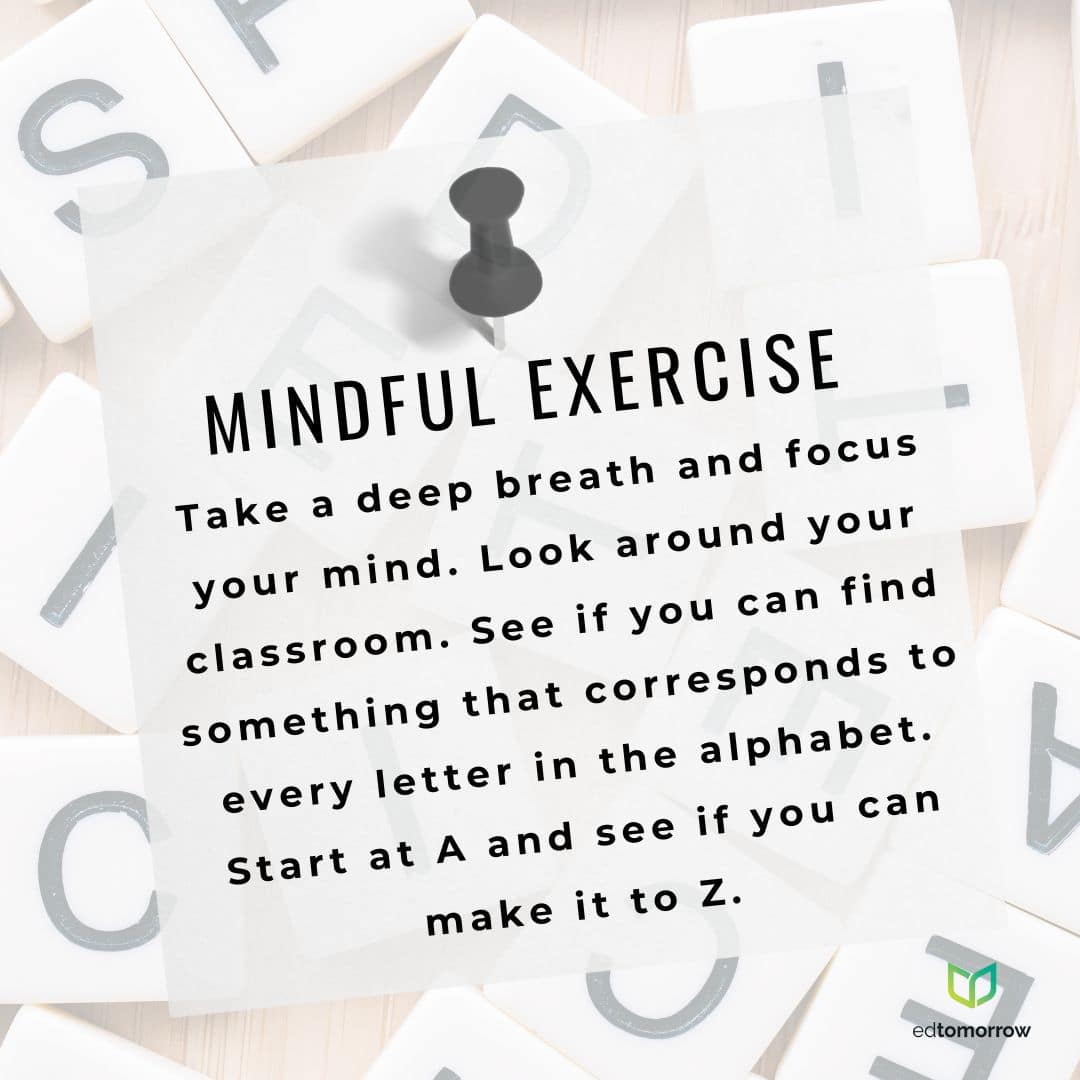 Mindful Exercise for Students