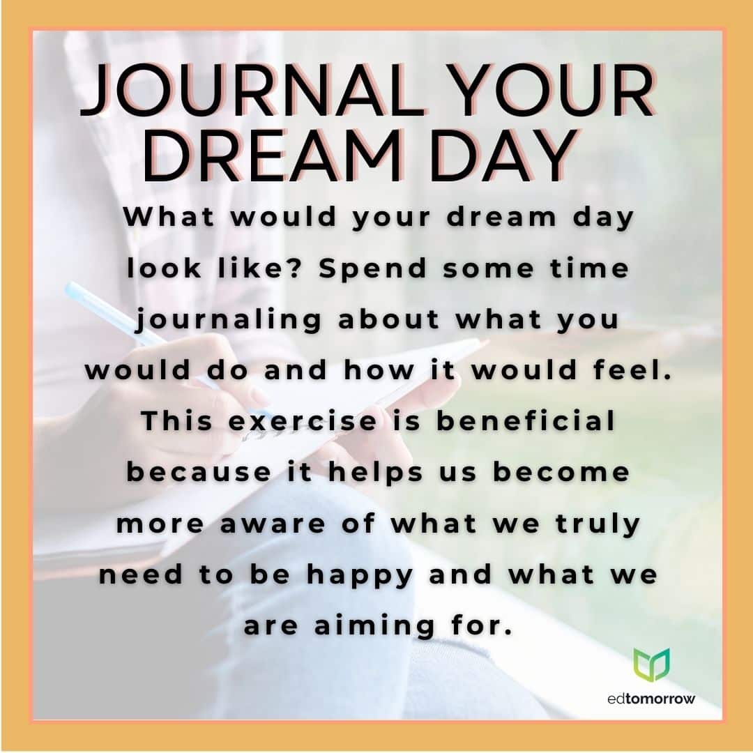 Dream Day Journaling
