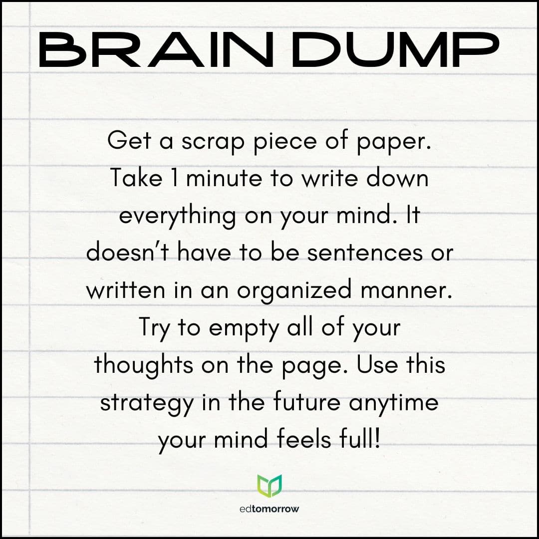 Brain Dump