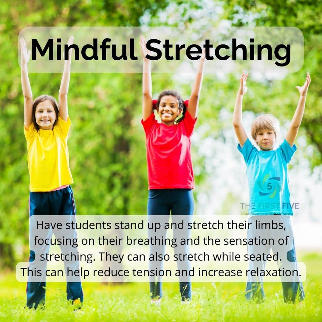 Student Stretching