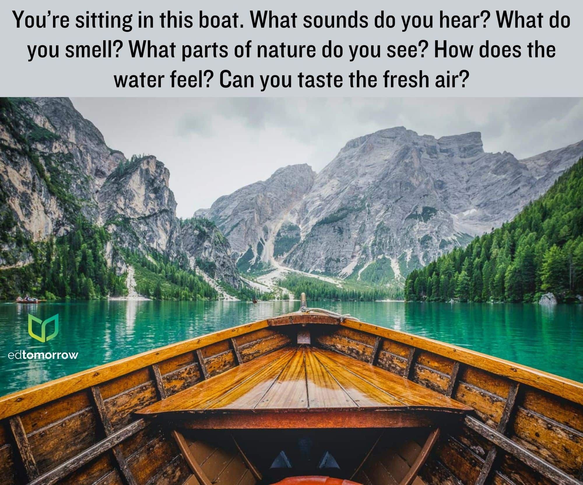 Serenity on a Mountain Lake