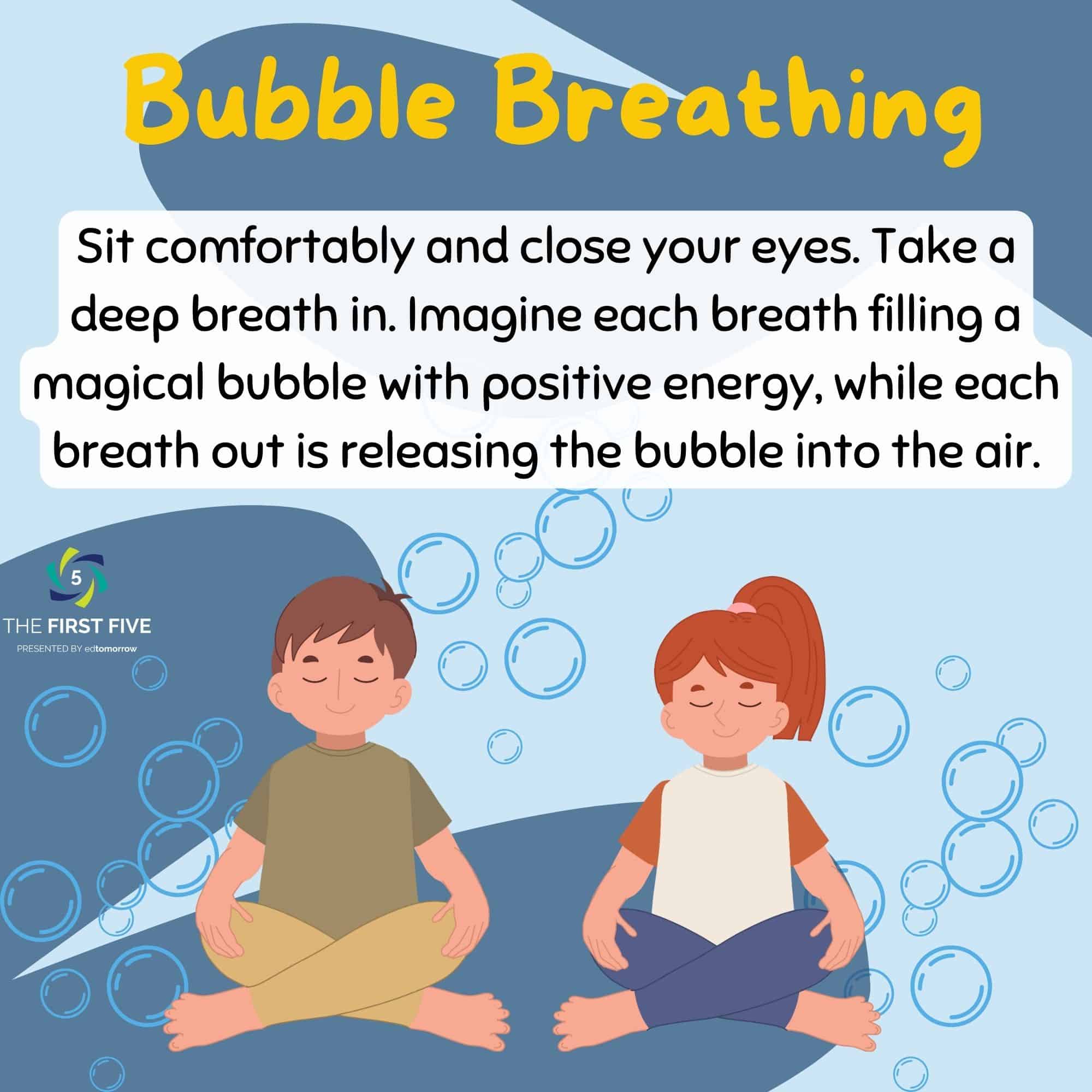Seated Bubble Breathing