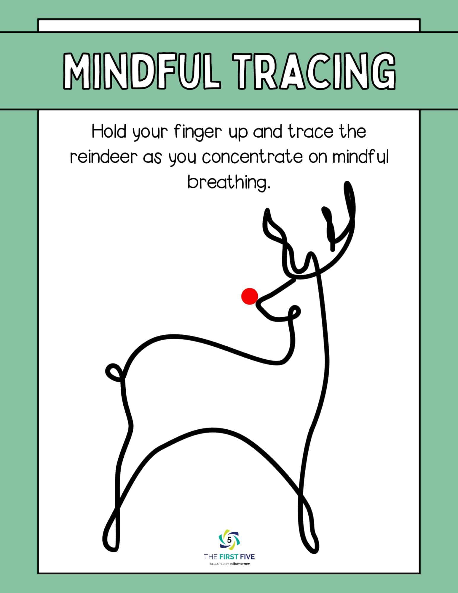 Relaxing Reindeer Activity