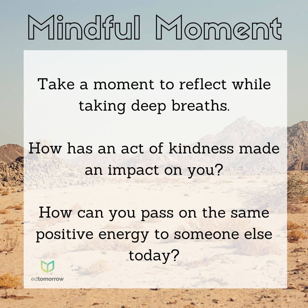 Reflecting on Kindness Today