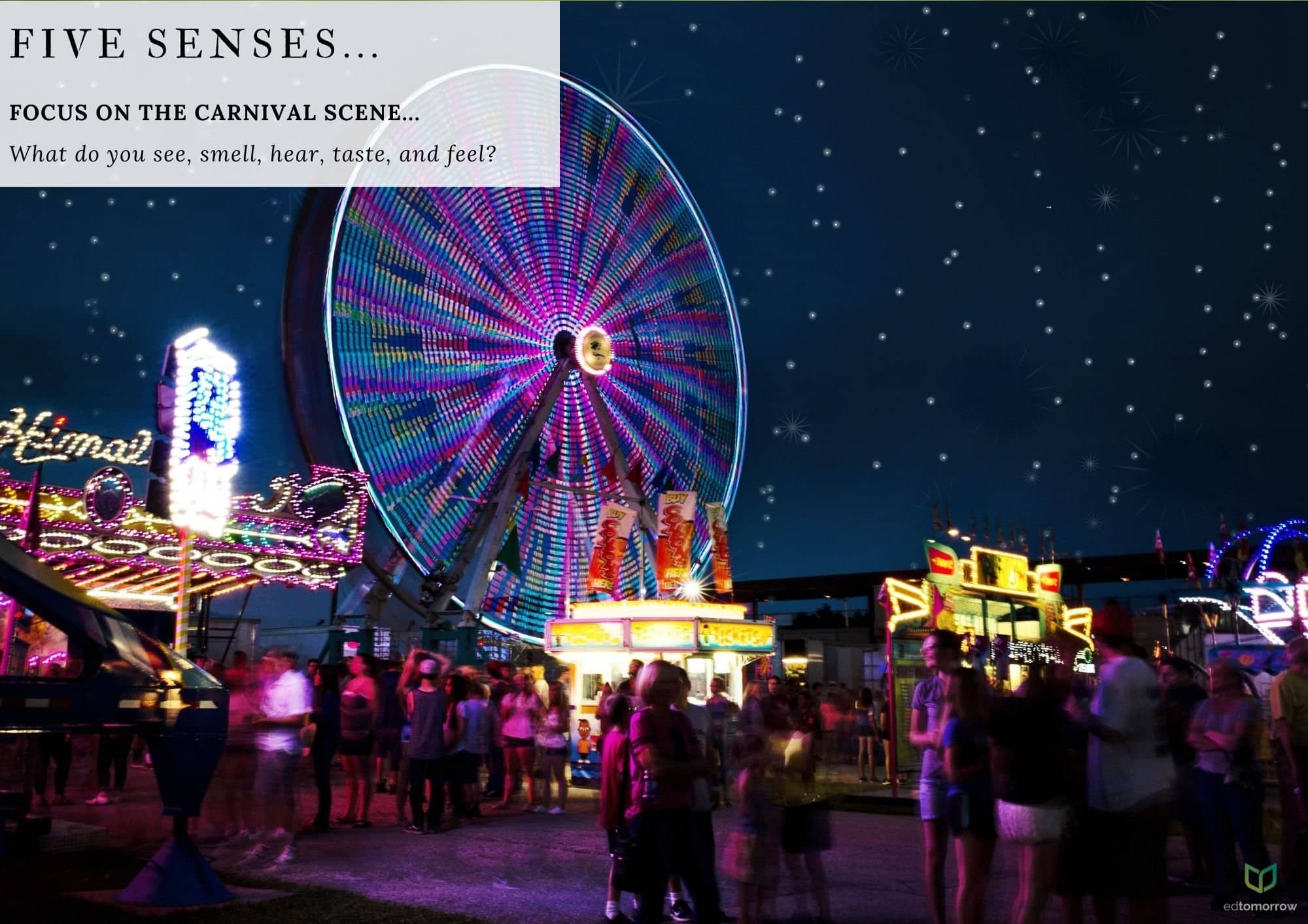 Five Senses Colorful Carnival Night
