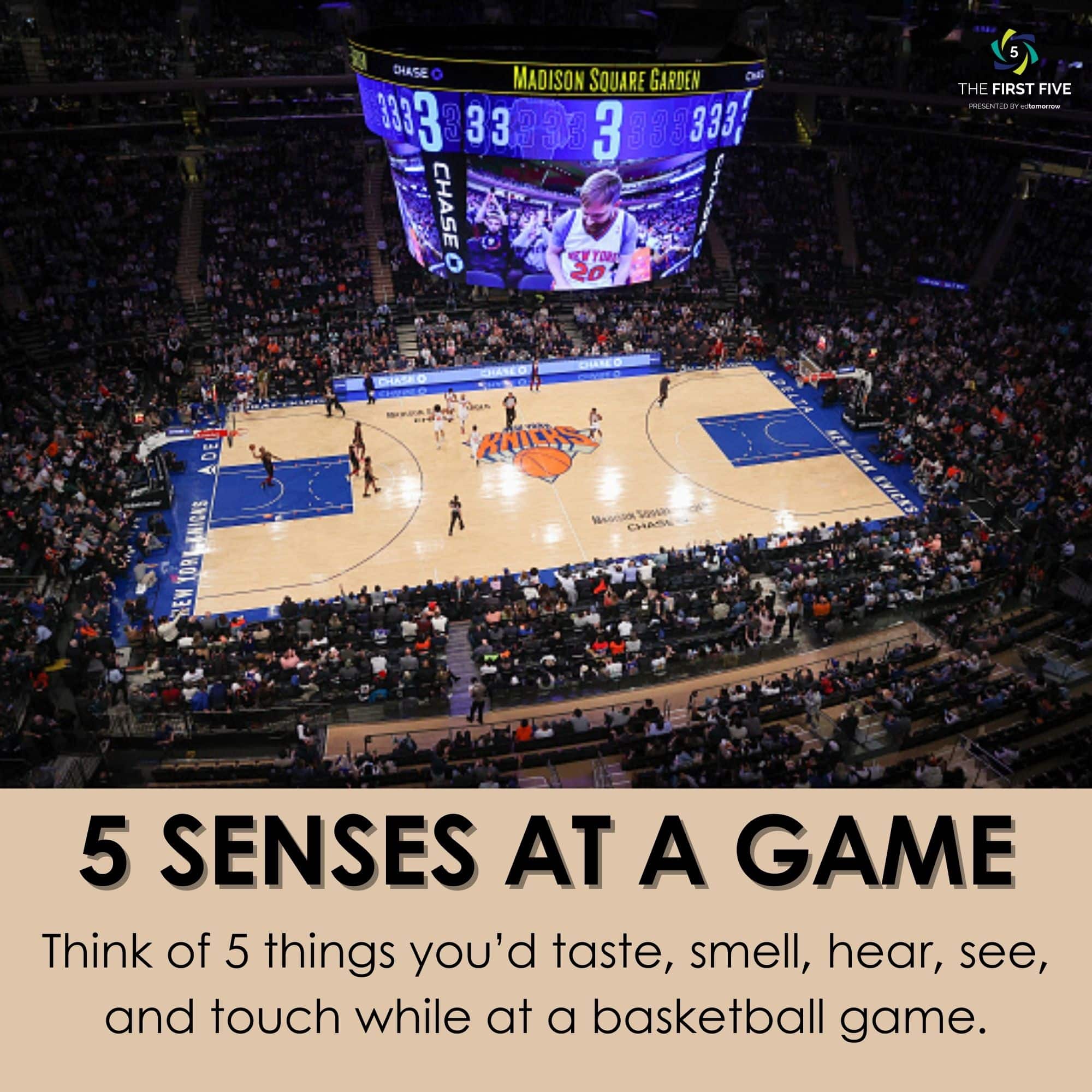 Five Senses Basketball Game